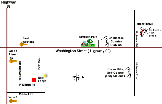 Chillicothe Area Map & Directions (9666 bytes)